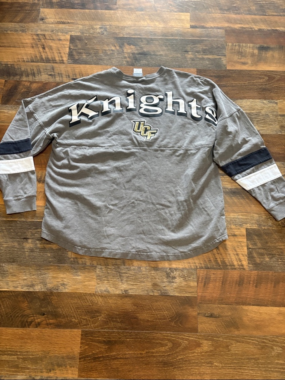 UCF Central Florida Knights Spirit Jersey Shirt Womens Long Sleeve Football Tee